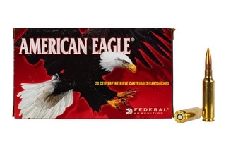 Federal American Eagle 6.5 Creedmoor 120gr Open Tip Match Ammo - Box of 20
